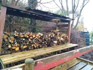 Growing Log Pile